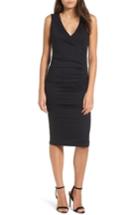 Women's Leith Ruched Sheath Dress, Size - Black