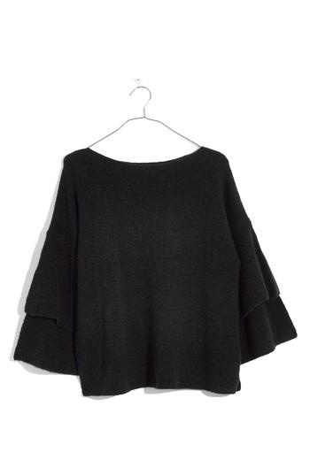 Women's Madewell Tier Sleeve Sweater, Size - Grey