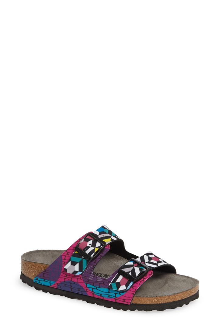 Women's Birkenstock Arizona Slide Sandal -5.5us / 36eu B - Pink