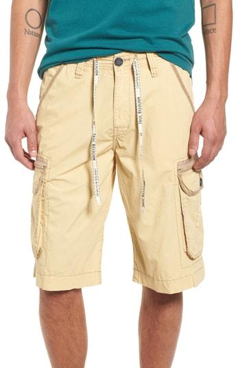 Men's True Religion Brand Jeans Terrain Cargo Shorts - Grey