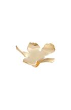 Women's Lele Sadoughi Golden Lily Cocktail Ring