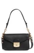Longchamp Small Mademoiselle Calfskin Leather Crossbody Bag - Black