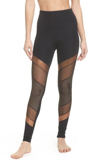 Women's Beyond Yoga Soleil High Waist Leggings - Black