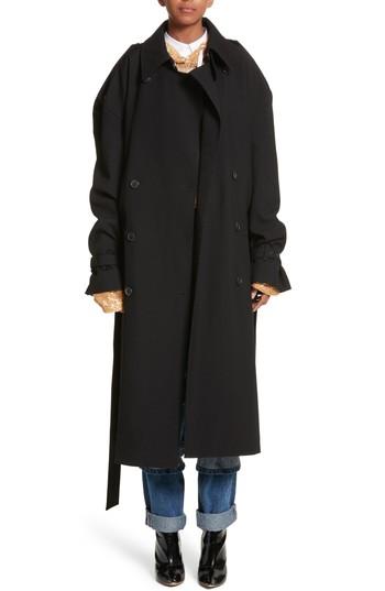 Women's Y/project Double Breasted Wool Coat