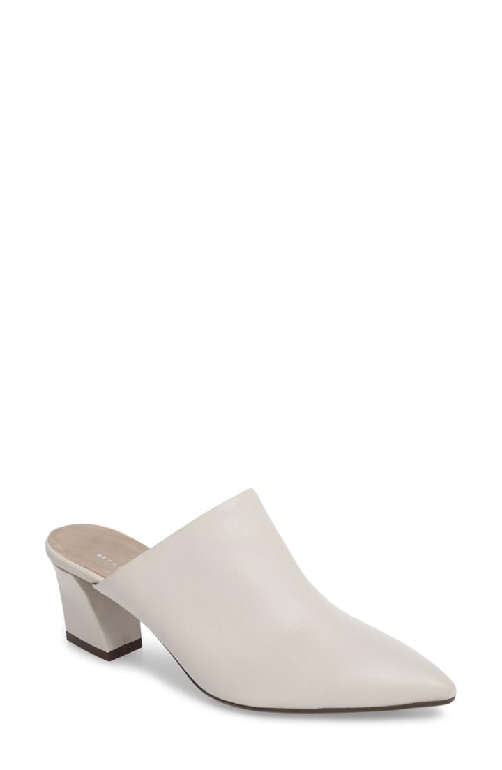 Women's Agl Pointy Toe Mule .5us / 36.5eu - White