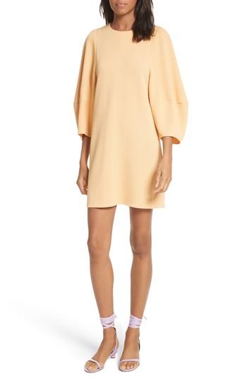 Women's Tibi Balloon Sleeve Mini Dress, Size - Orange