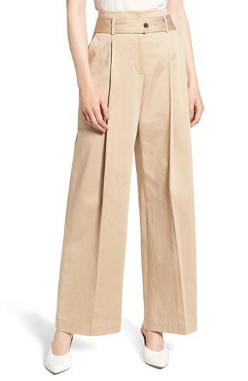 Women's Lewit Wide Leg Pants - Beige