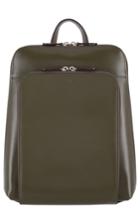 Lodis Los Angeles Ryder Rfid Leather Backpack - Green