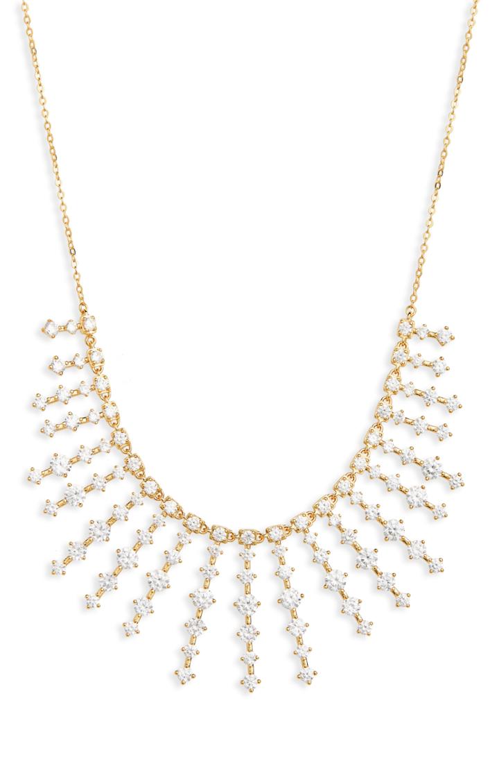 Women's Nordstrom Stone Bar Bib Statement Necklace