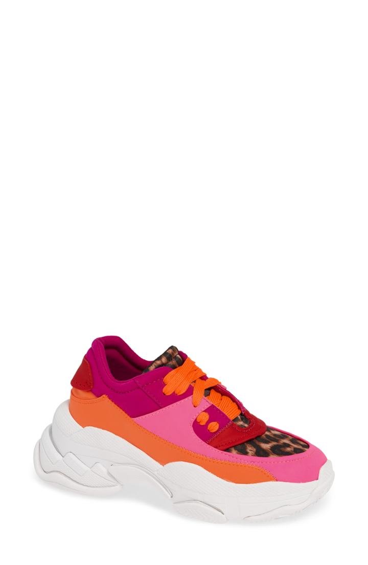 Women's Jeffrey Campbell Online Sneaker .5 M - Pink