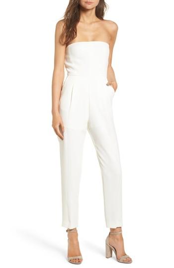 Women's Line & Dot Marais Jumpsuit - White