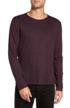 Men's John Varvatos Star Usa Stripe Long Sleeve T-shirt - Red