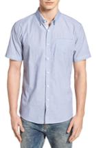 Men's 7 Diamonds Reflective Dobby Dot Sport Shirt, Size - Grey