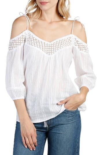 Women's Paige Polly Off The Shoulder Blouse - White