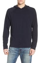 Men's James Perse Reversible Hooded Sweater (s) - Blue