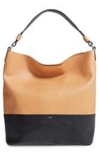 Shinola Colorblock Relaxed Leather Hobo Bag -