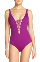 Women's Becca Hourglass One-piece Swimsuit - Pink