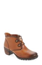 Women's Pikolinos 'le Mans' Stack Heel Bootie Eu - Brown