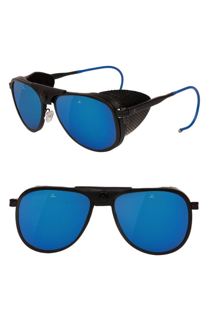 Men's Vuarnet Glacier 1957 57mm Aviator Sunglasses -