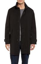 Men's Michael Kors Stretch Rain Coat, Size - Black