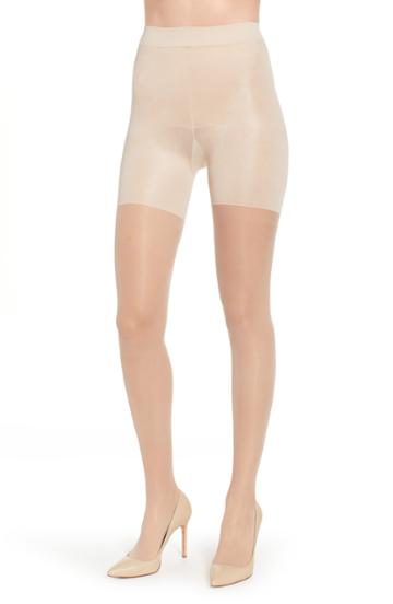 Women's Spanx Graduated Compression Shaping Sheers, Size E - Beige