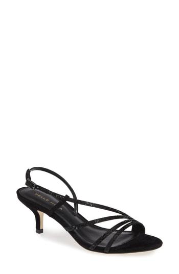 Women's Pelle Moda Lulu Sandal M - Black