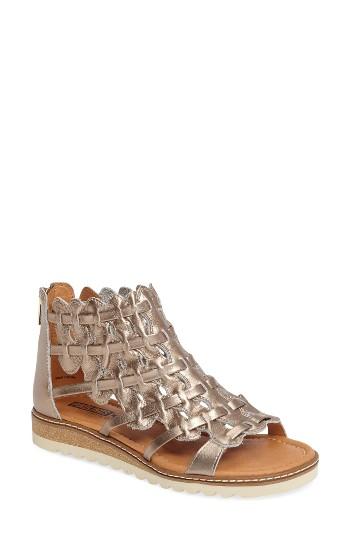 Women's Pikolinos Alcudia Sandal Eu - Metallic