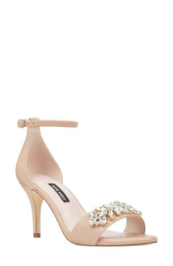 Women's Nine West Intimate Sandal .5 M - Beige