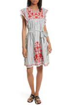 Women's Kate Spade New York Embroidered Babydoll Dress