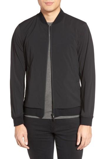 Men's Theory Bomber Jacket, Size - Black