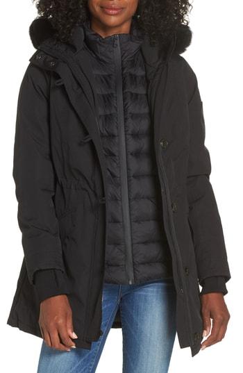 Women's Ugg Adirondack Down Parka - Black