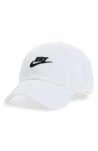 Men's Nike Futura Washed Cap - White