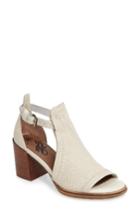 Women's Otbt Metaphor Open Side Bootie M - Ivory