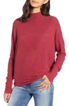Women's Bp. Dolman Sleeve Ribbed Top, Size - Red