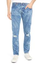 Men's Levi's X Justin Timberlake 501 Distressed Slim Taper Jeans X 32 - Blue