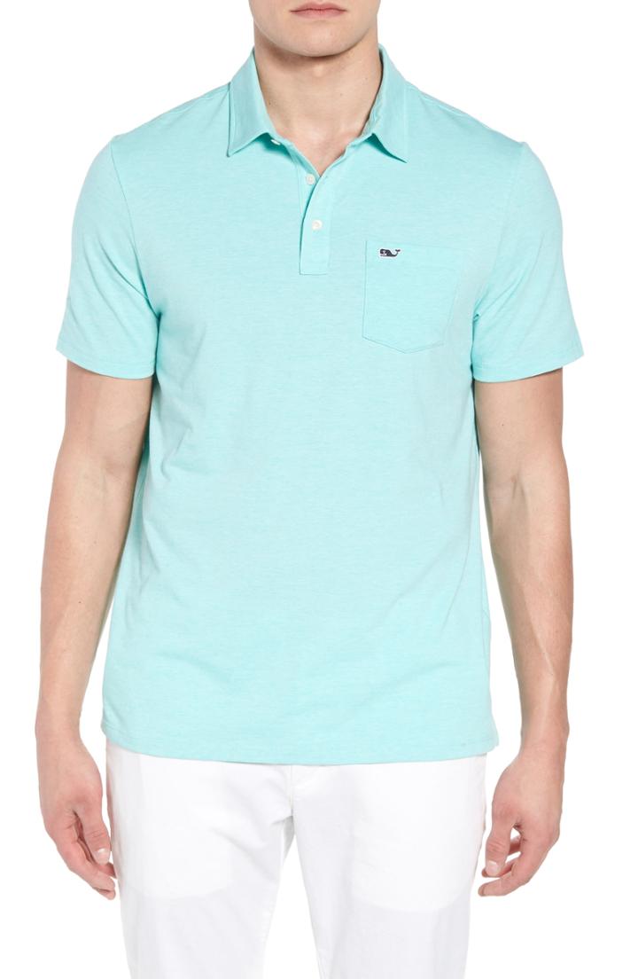 Men's Vineyard Vines Edgartown Polo Shirt - Green