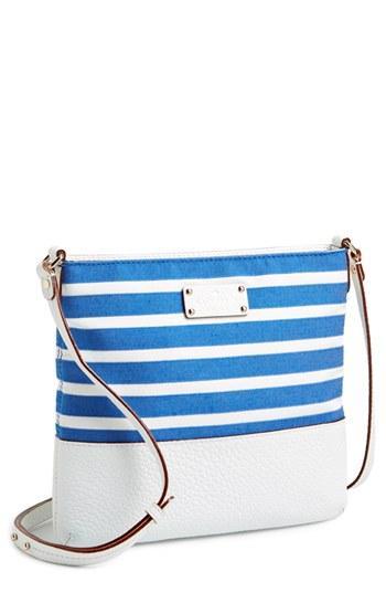 Kate Spade New York 'grove Court - Cora' Crossbody Bag Azure Blue/