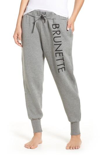 Women's Brunette The Label Brunette Jogger Pants /small - Grey