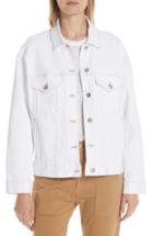 Women's 3x1 Nyc Oversize Denim Trucker Jacket - White