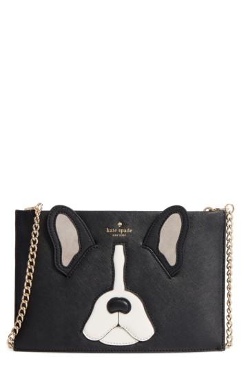 Kate Spade New York Ma Cherie - Antoine Sima Leather Shoulder Bag - Black