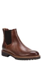 Men's Ross & Snow Fabio Genuine Shearling Lined Chelsea Boot M - Brown