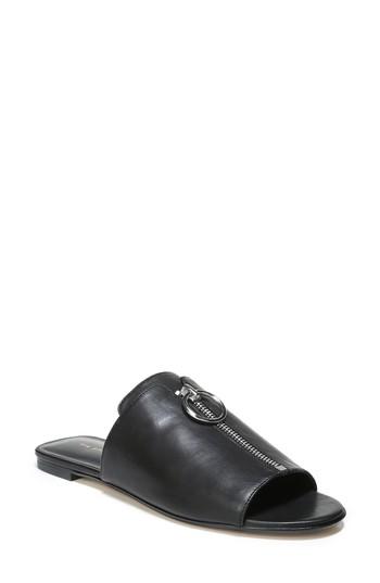 Women's Via Spiga Hope Slide Sandal M - Black