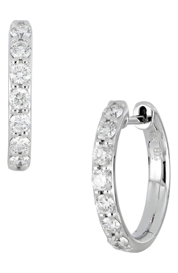 Women's Bony Levy Mara Diamond Hoop Earrings (trunk Show Exclusive)