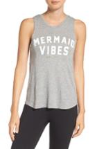 Women's Spiritual Gangster Mermaid Vibes Jersey Musle Tee