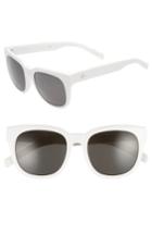 Women's Blanc & Eclare Seoul 55mm Polarized Sunglasses - White