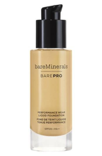 Bareminerals Barepro Performance Wear Liquid Foundation - 18 Pecan