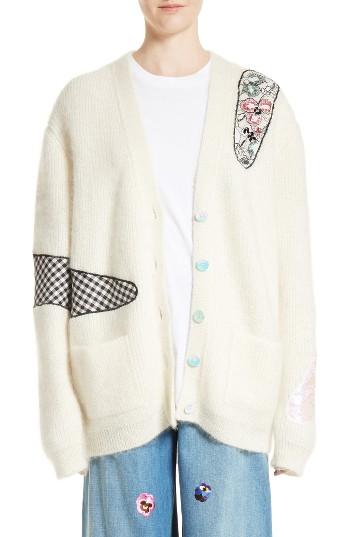 Women's Christopher Kane Patchwork Cardigan