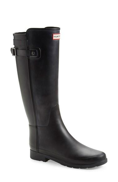 Women's Hunter 'original Refined' Rain Boot M - Black