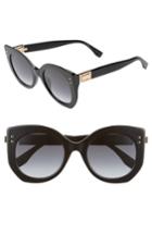 Women's Fendi 52mm Butterfly Sunglasses -