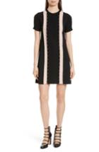 Women's Red Valentino Scallop Stretch Knit Dress - Black